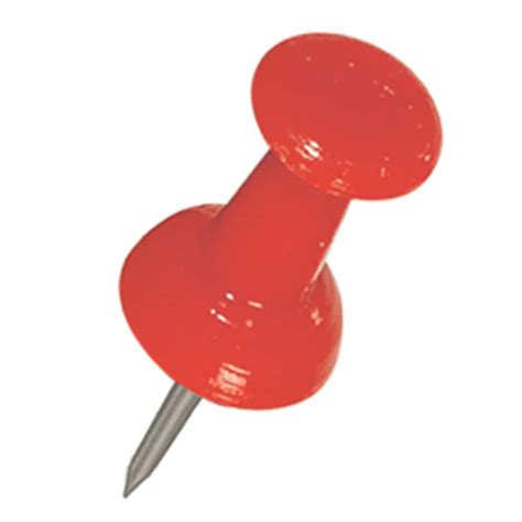 The Hillman Group Push Pins Red At Lowes