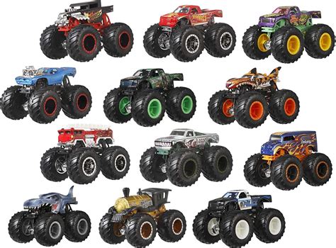 Hot Wheels Monster Trucks Pack coches de juguete surtidos regalo para niños años Mattel