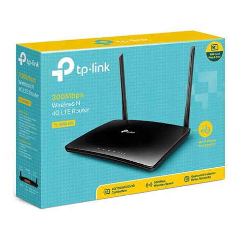 Tl Mr6400 300mbps Wireless N 4g Lte Router Tp Link Malaysia