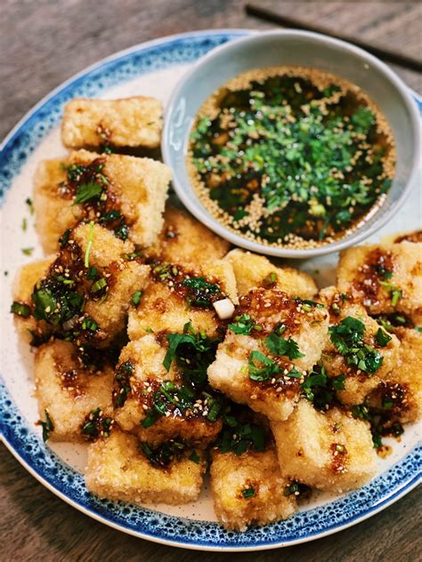 Crispy Spicy Garlic Tofu 20 Minutes Tiffy Cooks