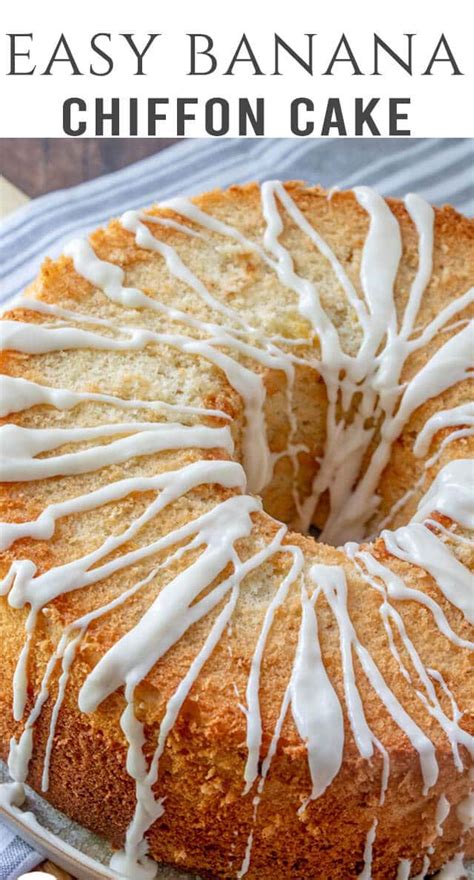 During my childhood days, i remembered my mom baking one of the most moist banana cakes i have ever as this banana cake is so easy to make and delicious, i baked it so often. Banana Chiffon Cake Recipe {Easy Fruit Cake in a Tube Pan}
