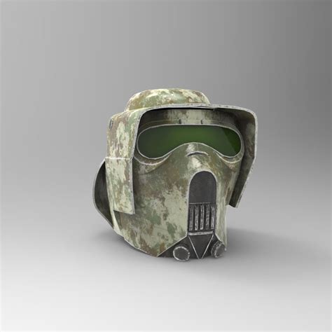 Clone Wars Kashyyyk Barc Scout Trooper Wearable Helmet For