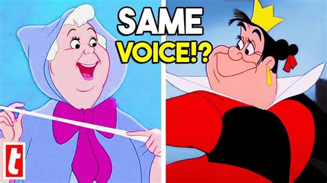 15 Disney Characters Who Were Voiced By The Same Actor