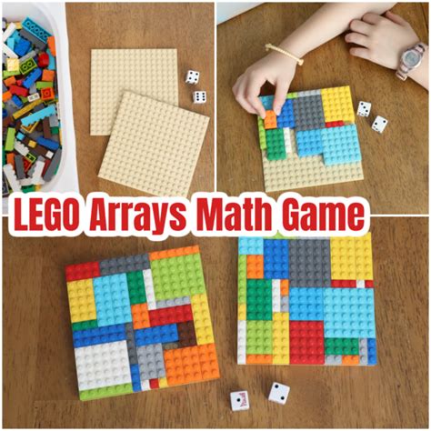 Lego Arrays Multiplication Game Frugal Fun For Boys And Girls