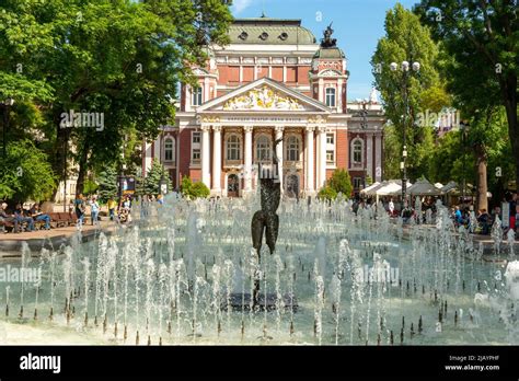 The National Theatre Ivan Vazov As A Sightseeing Landmark In The City