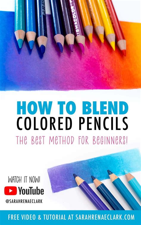 How To Blend Colored Pencils The Best Method For Beginners Blending