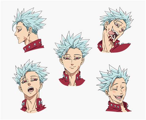 Ban Seven Deadly Sins Hair Hd Png Download Transparent Png Image