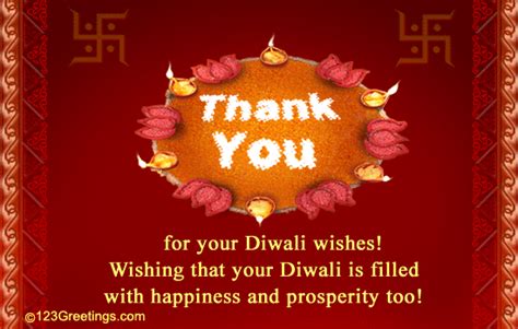Diwali Thank You Message Free Thank You Ecards Greeting Cards 123