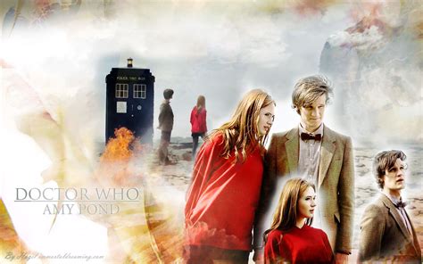 Doctor Who And Amy Pond Doctor Who Wallpaper 12006718 Fanpop