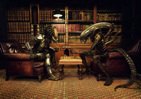 Alien Vs Predator Chess By Xidon On Deviantart