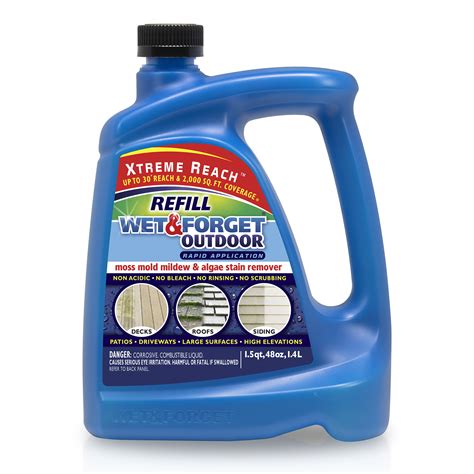Wet & Forget Outdoor Cleaner Xtreme Reach™ Hose End Refill, 48 oz