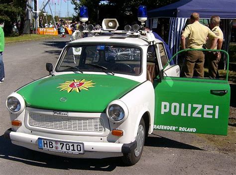The Legendary Trabant Favourite With The Police Of The Former East