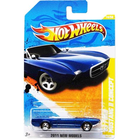 Hot Wheels Ford Mustang Ii Concept Azul T Series