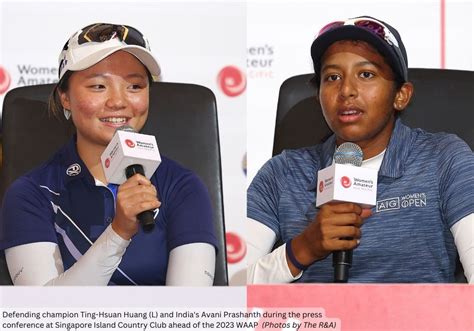 Avani Prashanth Ting Hsuan Huang And Minsol Kim Fuelled By Winning Form As Womens Amateur Asia