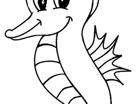 Get This Printable Seahorse Coloring Pages Online 21065