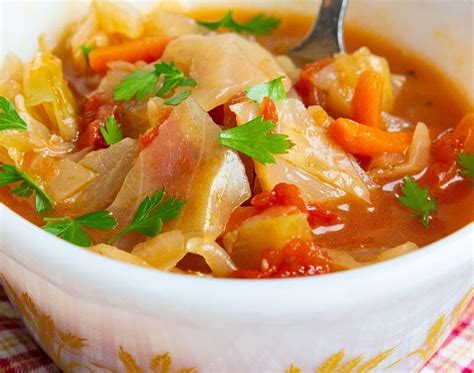 Hearty & savory cabbage soup with sausage is easy to make and oh so delicious. Homemade Cabbage Soup Nutrition : Healthy Low Calorie ...