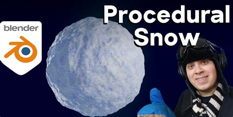 How To Make Procedural Snow In Blender Quick Tutorial Blendernation