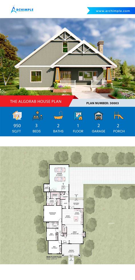 The Algorab House Plan Affordable House Plans House Plans House Design