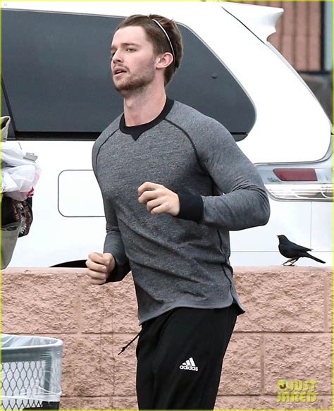 Patrick Schwarzenegger Gets His Heart Pumping During Jog With Shirtless