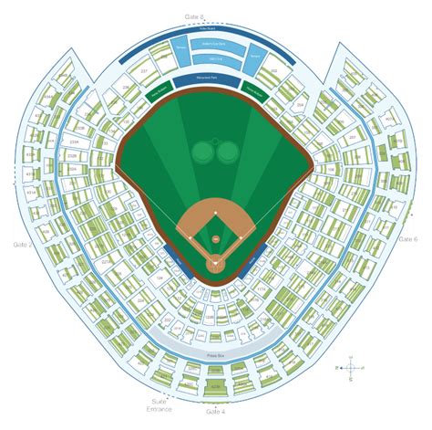 Yankee Stadium Seating Chart Section 233a Elcho Table
