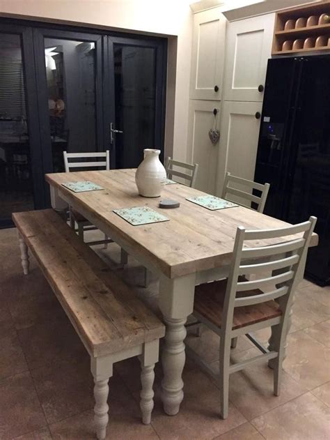 15 Narrow Dining Tables For Small Spaces Archluxnet Farmhouse
