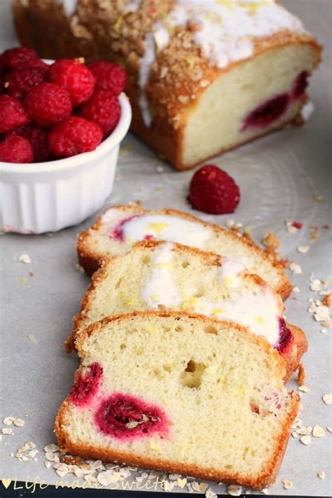 Raspberry Lemon Loaf Cake