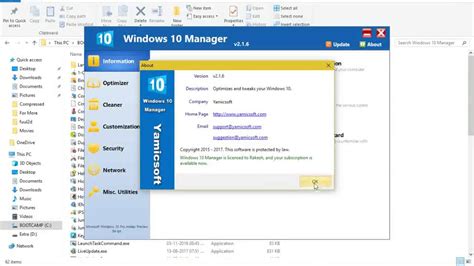 تحميل Windows 10 Manager برنامج ويندوز 10 مانجر للكمبيوتر برابط مباشر