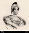 Marie Letizia Bonaparte (c 1749-1836) Mutter der französische Kaiser ...