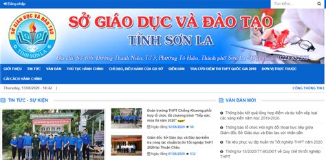 Địa chỉ tra cứu điểm thi tốt nghiệp thpt quốc gia 2020 của 62 tỉnh, thành trên toàn quốc. Tra cứu điểm thi THPT quốc gia 2020 tỉnh Sơn La ở đâu ...