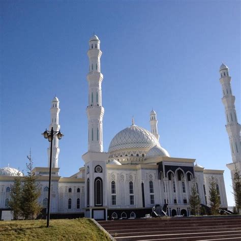 The Magnificent Hazrat Sultan Masjid Astana Kazakhstan Via