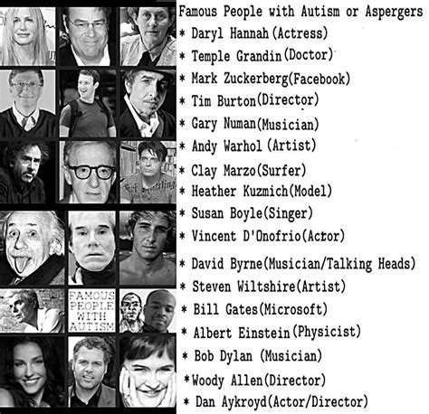 Pin By Kat On Aspergersautism Famous People With Autism