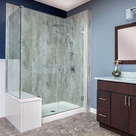 Waterproof Laminate Bathroom And Shower Wall Panels Innovate Building