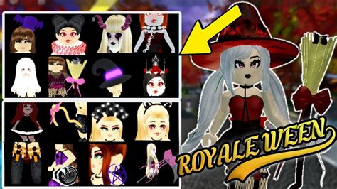 Todos Los Nuevos Accesorios De Halloween En Royale High 2019 Youtube