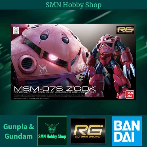 Rg 1144 Msm 07s Chars Zgok Custom 016 Gunpla Gundam Toys Plastic Model