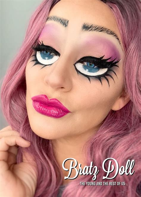 bratz doll halloween makeup  special effects makeup bratz doll