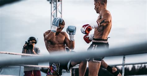 Two Men Doing Kickboxing · Free Stock Photo