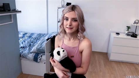 My New Video Is Live Now Mister Panda Looks Quite Happy After Watching This One 🐼 Eva Elfie