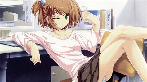 Upskirt Anime Anime Girls Panties Wallpaper 137831 1600x1207px