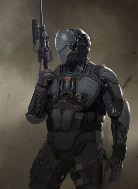 Soldier Concept Vladimir Buchyk Sci Fi Armor Sci Fi Characters
