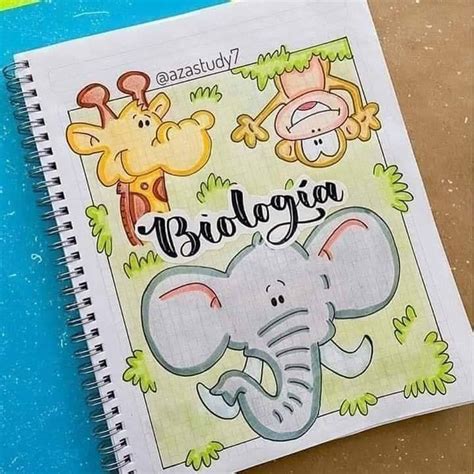 A Notebook With An Elephant Giraffe And Monkey On The Cover That Says