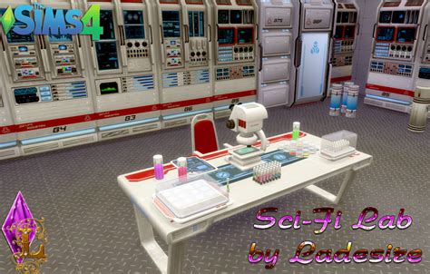 My Sims 4 Blog Sci Fi Lab By Ladesire