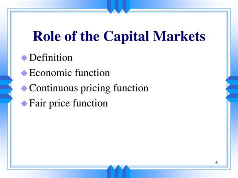 Ppt Chapter 9 The Capital Markets And Market Efficiency Powerpoint