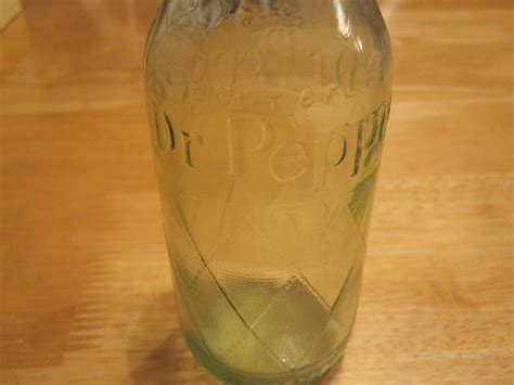Vintage Dr Pepper Bottle Collectors Weekly