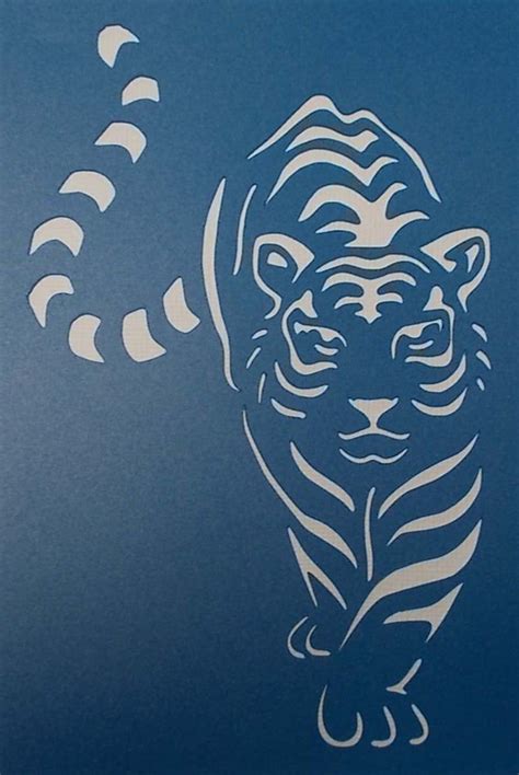 Printable Tiger Stencil Printable Word Searches