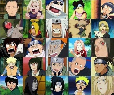 Random Anime Pics The Best Funny Faces From Naruto Wattpad