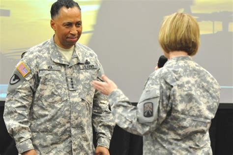 Amc Commanding General Visits First In Support Command Article