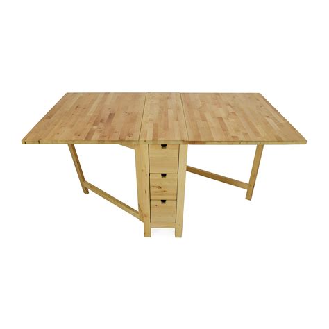 Many of our coffee tables, console tables and side tables have a shelf on which you can store your magazines in order to free the tabletop. 72% OFF - IKEA IKEA Foldable Kitchen Table and Desk / Tables