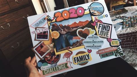 2020 Vision Board Crafts Love People Love