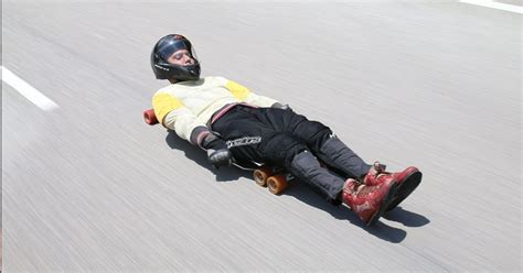 Part Time Street Luge Enthusiast Shocked To Discover He Is Ranked