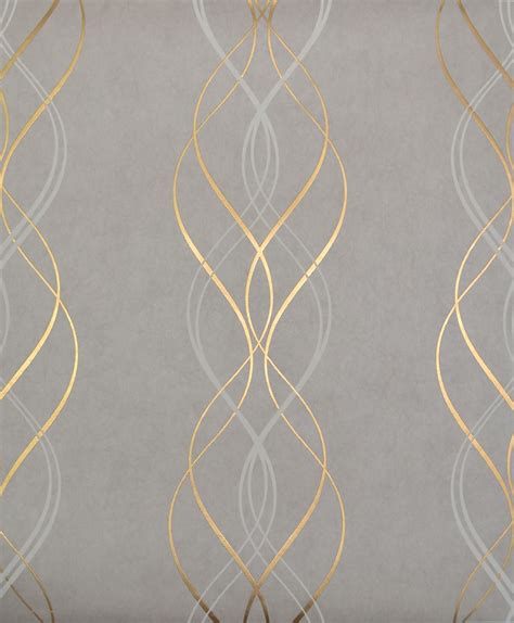 Incredible Grey And Gold Wallpaper Bandq 2022